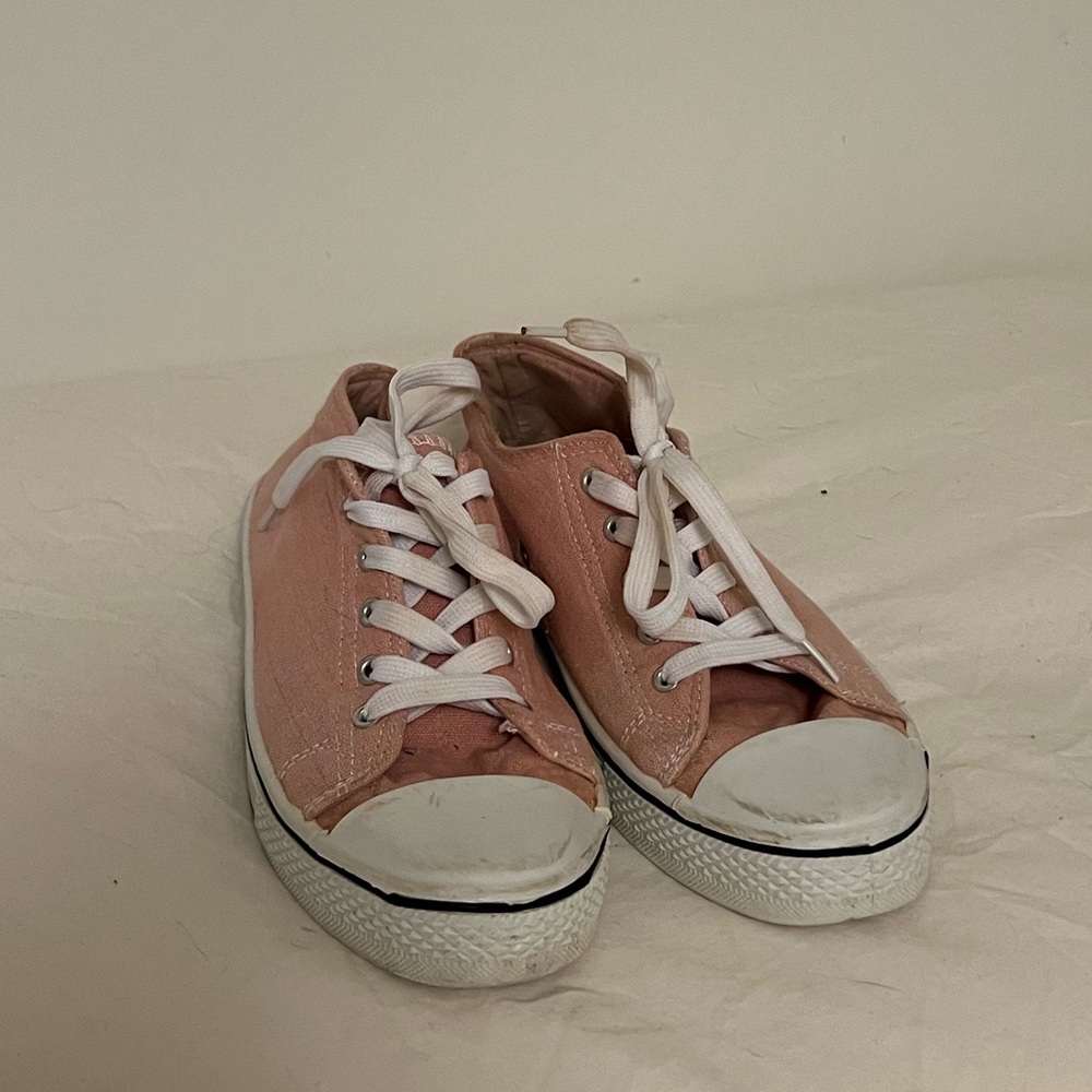 Streetwear society pastel pink cloth shoes